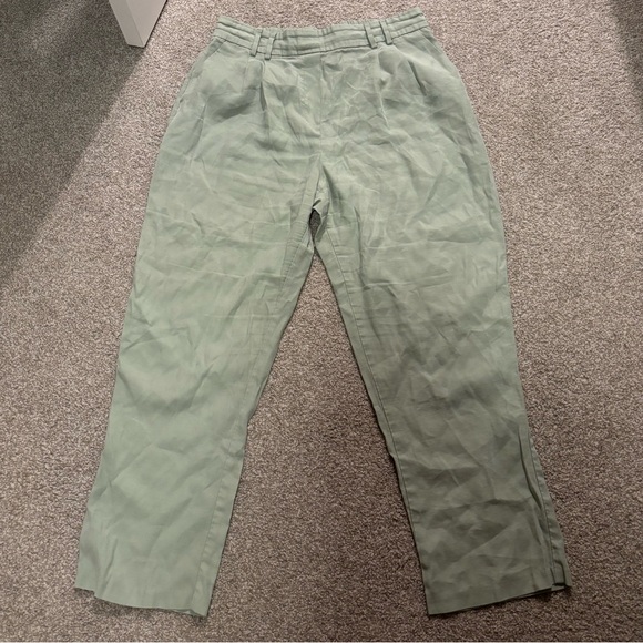 Primark Pants - Primark Sage Green Trouser Pants